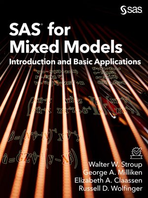 cover image of SAS for Mixed Models